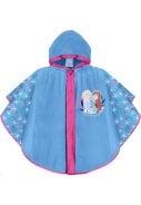 Blauwe kinder poncho van Frozen 1