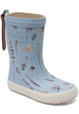 Blauwe kinderregenlaars Fashion "Lavender Blossom" van Bisgaard