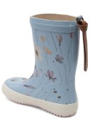 Blauwe kinderregenlaars Fashion "Lavender Blossom" van Bisgaard 2