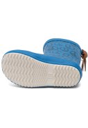Blauwe kinderregenlaars Fashion "Peace on Earth" van Bisgaard 4