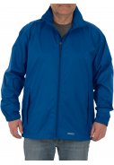 Blauwe lichtgewicht heren regenjas Richwood van Pro-X Elements 3