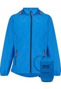 Blauwe regenjas Ocean Blue van Mac in a Sac 1