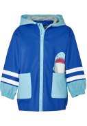 Blauwe regenpak Haai van Playshoes 2