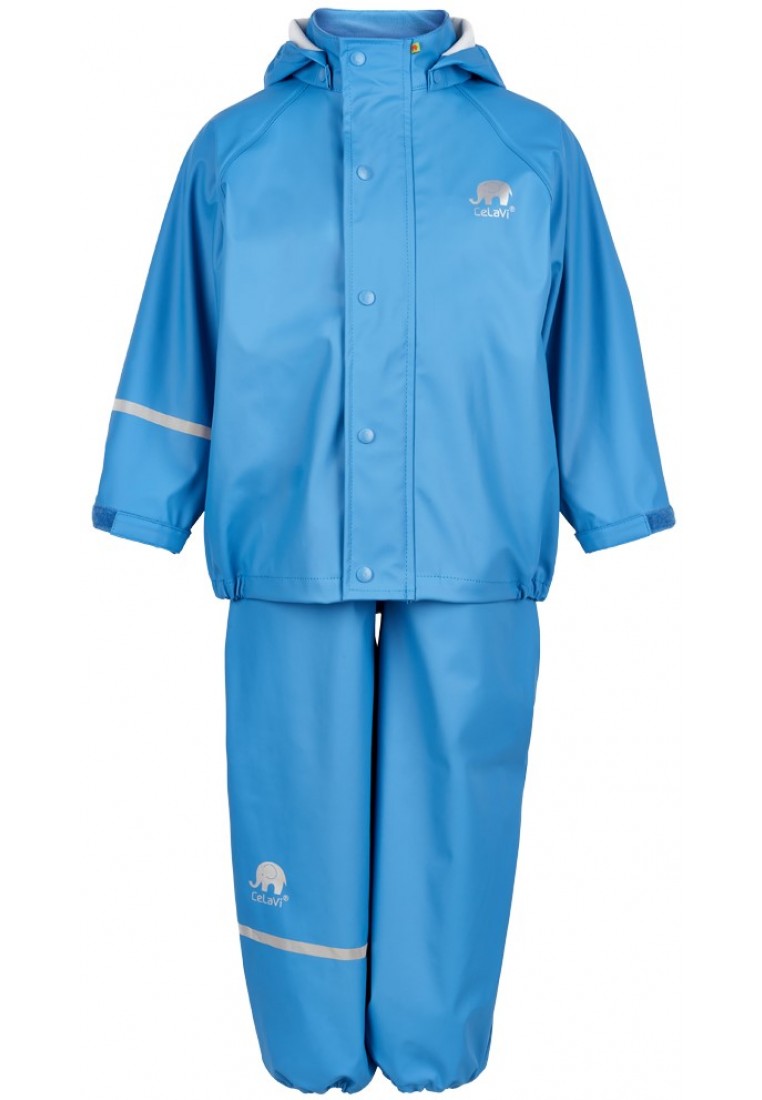 Blauwe regenpak van CeLaVi