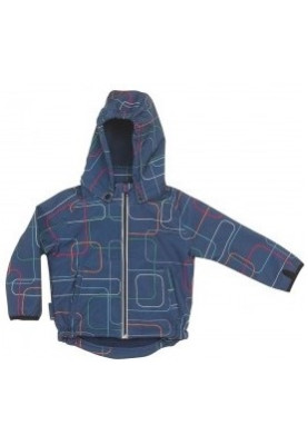 Blauwe softshell outdoorjas van Playshoes