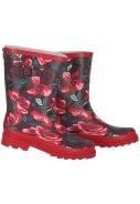 Bloemen damesregenlaars Rubber Rain Boots van XQ 2