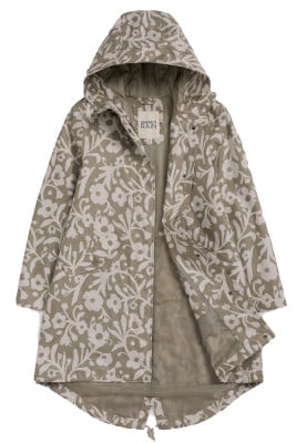 Blotted Anemone Seed dames regenjas Seafaring Coat Seasalt 