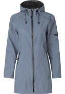 Blue Grayness softshell regenjas van Ilse Jacosen  1