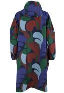 Blue Purple Trops regenponcho Danedream Drops poncho van Danefae 4
