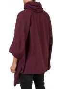 Wine red poncho Grant Essential van Agu 5