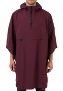 Wine red poncho Grant Essential van Agu 7