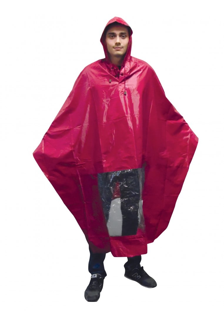 Bordeaux rode Fiets van Hooodie - Regenponcho's