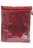 Bordeaux rode regenponcho Fiets van Hooodie 2