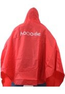 Bordeaux rode regenponcho Fiets van Hooodie 4