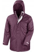 Bordeaux rode (Burgundy)  winter parka van Result