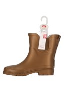 Bronze Metallic damesregenlaars Chelsea Rubber van XQ  3
