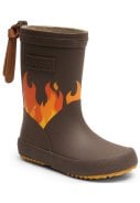 Brown Flames Fashion II rubberen laars van Bisgaard 1