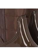 Bruin gevoerde Fashion dames regenlaars van XQ 2