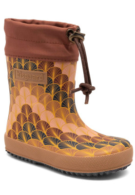 Bruine regen-/winterlaars Waaier van Bisgaard