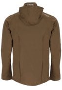 Bruin (Walnut) 4-way stretch heren regenjas Oskar van Pro-X Elements 7