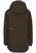Bruine (Gound Coffee) heren winter regenjas Defender Urban Oudtoor van Agu 3