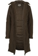 Bruine (Ground Coffee) winter dames regenjas Seq II van Agu 3