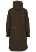 Bruine (Ground Coffee) winter dames regenjas Seq II van Agu 5