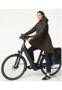 Bruine (Ground Coffee) winter dames regenjas Seq II van Agu 6
