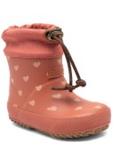 Roze Hart rubberen laars "Thermo Baby" van Bisgaard