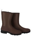 Bruine heren regenlaars Rubber Rain Boots van XQ 2