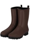 Bruine heren regenlaars Rubber Rain Boots van XQ