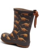 Bruine kinder regenlaars Dino Basic van Bisgaard 2