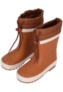 Bruine kinder regenlaarzen met fleece voering van XQ Footwear 2