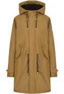 Bruine (Otter) Friese Tidaholm parka met teddy voering van Derbe 1