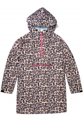 Leopard Kiss duurzame regenponcho van Dripp Rainwear