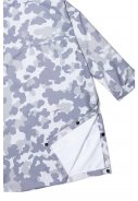 Camo Grey duurzame regenponcho van Dripp Rainwear 9