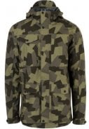 Camo print Urban outdoor pocket regenjas van Agu 1