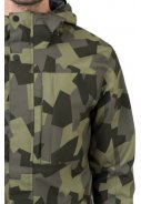 Camo print Urban outdoor pocket regenjas van Agu 5