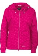 Roze (cherry) met stipjes dames regenjas Lucie van Pro-X Elements 1