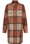 Cinnabar Check Mac Oversized Rain shirt Urban Outdoor van Agu