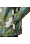Groene heren regenjas Core Graphic van Helly Hansen 2