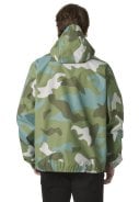 Groene heren regenjas Core Graphic van Helly Hansen 5