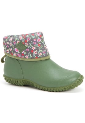 Dames half hoog Muck Boots Muckster II green/floral