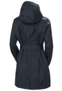 Donkerblauwe Classic Trenchcoat van Helly Hansen 2