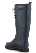 Donkerblauwe (Dark Indigo) hoge rubberlaars met veter van Ilse Jacobsen 2
