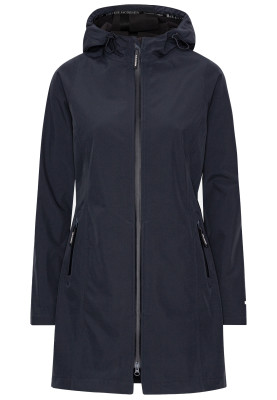Dark Indigo softshell regenjas Daybreak van Ilse Jacobsen
