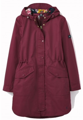 Dark Purple Loxley regenjas / parka van Joules