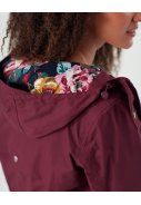 Dark Purple Loxley regenjas / parka van Joules 6