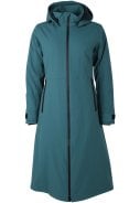 Dark Slate lange regenjas Danesandur Winter Coat van Danefae