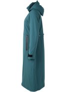 Dark Slate lange regenjas Danesandur Winter Coat van Danefae 2